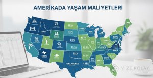 2026 Amerika'da Yaşam Maliyetleri: Eyalet Eyalet Rehber (Dolar/TL)